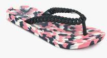 Ccilu Black Flip Flops women