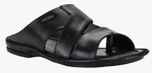 Cefiro Black Slippers men