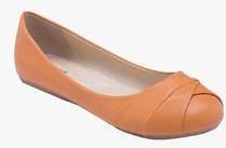 Ceriz Tan Belly Shoes women