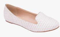 Ceriz White Belly Shoes women