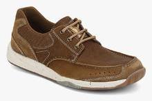 Clarks Allston Edge Tan Lifestyle Shoes men