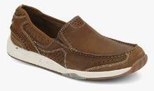 Clarks Allston Free Tan Loafers men