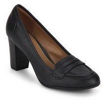 Clarks Basil Crimson Black Belly Shoes women