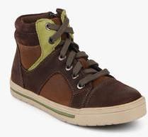 Clarks Beven Boy Brown Sneakers boys