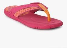 Clarks Bonza Lass Fuchsia Flip Flops girls