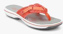 Clarks Brinkley Quade Orange Sandals women