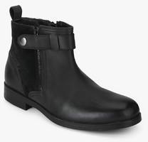 Clarks Brocton Black Boots men