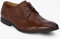 Clarks Brown Solid Derbys men