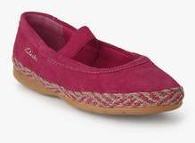 Clarks Dance Jump Fuchsia Espadrille Belly Shoes girls