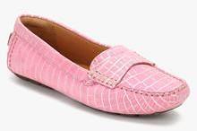 Clarks Dunbar Grandby Pink Moccasins women