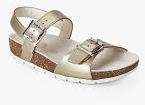 Clarks Gold Sandals Girls