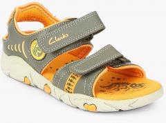 Clarks Grey Sandals boys