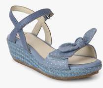 Clarks Harpy Rita Blue Bow Sandals girls