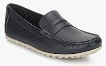 Clarks Kolin Limit Navy Blue Moccasins men