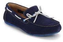 Clarks Marcos Edge Blue Moccasins men