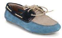 Clarks Marcos Sail Blue Boat Shoes men