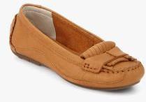 Clarks Natala Pearl Tan Moccasins women