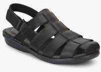 Clarks Polyflex Sun Black Sandals men