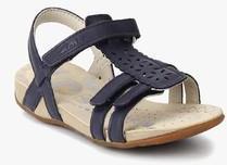 Clarks Riodazzle Navy Blue Sandals girls