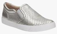 Clarks Silver Casual Sneakers women