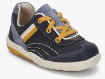 Clarks Softlynile Navy Blue Sneakers boys