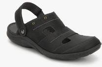 Clarks Woodlake Creek Black Sandals men