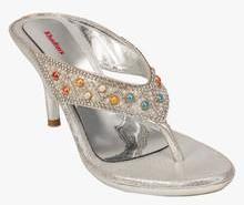 Cleo From Khadims Silver Stilettos women