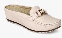 Code By Lifestyle Beige Moccasins women