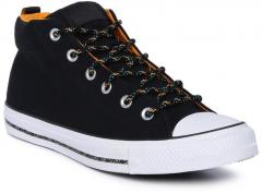 Converse Black Canvas Regular Sneakers men