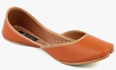 Coral Haze Tan Synthetic Ballerinas women