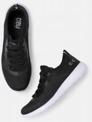 Crew Street Black Running Shoes women