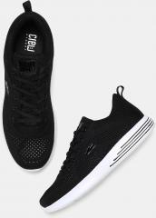 Crew Street Black Textile Training Shoes men