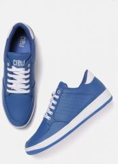 Crew Street Blue Perforated Sneakers men