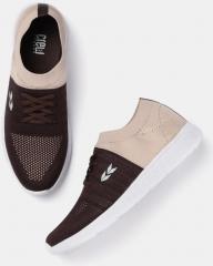 Crew Street Coffee Brown Textile SS 19 CR BB 02CBeige Regular Running Shoes men