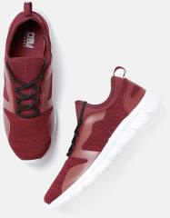 Crew Street Maroon Running Shoes men