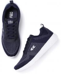 Crew Street Navy Blue Textile Regular Running Shoes men