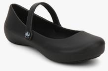 Crocs Alice Flat Gs Black Belly Shoes girls