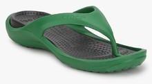 Crocs Athens Ii Green Flip Flops men