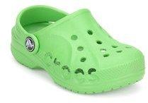 Crocs Baya Green Clogs boys