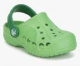 Crocs Baya Green Clogs girls