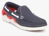 Crocs Beach Line Hybrid Boat Shoe Gs Navy Blue Sneakers boys