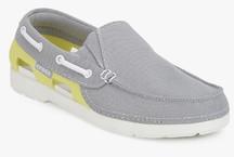 Crocs Beach Line Hybrid Gs Grey Loafers boys