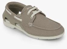 Crocs Beach Line Khaki Boat Shoes men