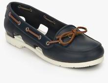 Crocs Beach Line Navy Blue Moccasins women