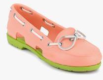 Crocs Beach Line Pink Moccasins women