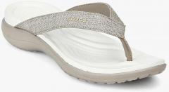 Crocs Beige Flip Flops women