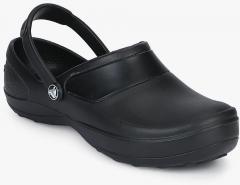 Crocs Black Flip Clogs women