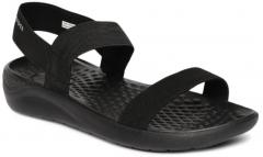 Crocs Black Synthetic Floaters women