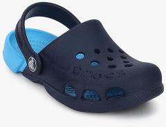 Crocs Boys Navy Blue&Turquoise Blue Clogs boys