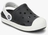 Crocs Bump It Black Clogs Girls